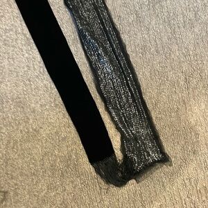 2 fabulous black scarves for one price